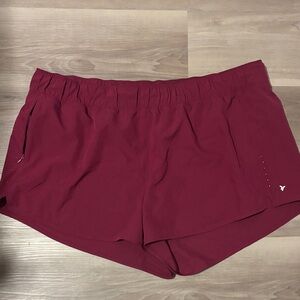 Old Navy Maroon Athletic Shorts
